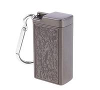 Cendrier portable porte-clés utilisation extérieure plateau de poche avec couvercle pour chaîne pour voyage Stora Outdoor Tools Boys