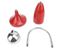 Cendrier réglable sans fumée intérieur extérieur cendrier sur pied avec couvercle pour maison Patio coupe-vent balcon cendrier rouge
