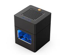 Cendrier sans fumée multifonction 3 en 1 avec allume-cigare et USB rechargeable - Filtre HEPA pour réduire la fumée, la maison ou le bureau