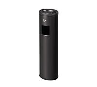 Cendrier sur Pied Extra Haut avec Poubelle, Poubelle à Cigarettes extérieure en Acier Inoxydable, bac à litière pour Bureau, Maison, extérieur, pub, Club, Restaurant, Jardin