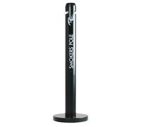 Rubbermaid Cendrier d'extérieur sur pied 4 L - Noir