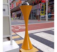 Cendrier sur pied pour usage extérieur, grand support en métal pour cigarettes pour terrasses, cendrier commercial robuste pour mégots de cigares