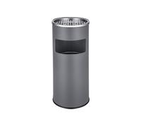 Cendrier sur pied rond gris anthracite