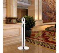 Cendrier Vertical En Acier Inoxydable Pour Cigarettes Et Cigares, Cendrier Sur Pied Pour Extérieur, Idéal Pour Terrasses, Restaurants, Bureaux Et Bâtiments