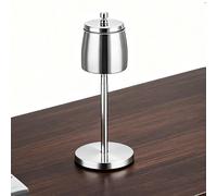 Cendrier Vertical sur Pied au Sol avec Couvercle, Pilier de Suie en Acier Inoxydable, Réglable en Hauteur et Incassable, pour Bureau Restaurant Pub Bar