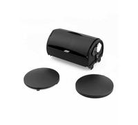 Cendrier Voiture Kit De Cendrier De Siège Arrière De Voiture Pour Jetta B Ora Pour Golf 4 Mk4 Cendrier Avec Capuchons Latéraux Intérieur De Voiture 1J0857962H Cendrier sans fumée(Black)