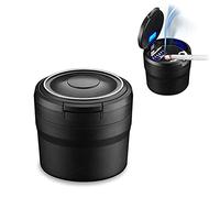 Cendrier Voiture Portable pour Citroen C4 I Grand Picasso 2010-2013, Auto extinguible Avec Couvercle Ignifuge Résistant aux Hautes Températures Détachable