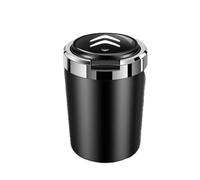 Cendrier Voiture pour Citroen C3 III 2020-,Cendriers Voiture avec Couvercle Cendrier Cendrier Portable Cendrier Anti Odeur Accessoires Intérieurs de Voiture,Black