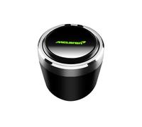 Cendrier Voiture pour McLaren Artura/GTS / 750S / W1, Portable Amovible Cendrier avec LED Cendrier Anti Odeur pour Voiture, Maison, Bureau et Voyage,A/S-Black1