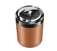 Cendrier Voiture, pour Peugeot Partner Box/Platform/Chassis/Tepee 2008-2025 Portable avec Couvercle de Voiture Sans Fumée à Cigare pour Maison Bureau et Voyage,A