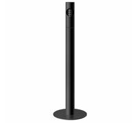 cendriers Cendriers extérieurs imperméables d'intérieur extérieur d'élimination de mégot de cigarette avec le chapeau de pluie supérieur for les fumeurs à l'extérieur du Patio aspirateur(Svart)