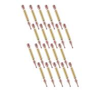 Cenei 20pc Kit de Décoration DIY : Décoration en Bois Doré Rose pour Accrocher Aux, Idéal pour L'Ingénierie et L'Artisanat.