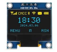 Cenei Écran D'Affichage OLED Module I2C 128x64 Écran LCD Écran D'Affichage OLED 0,96 Pouce