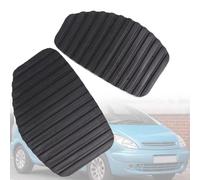 Cenei Plaquettes de Pédale d'embrayage Frein pour Citroen Xsara Picasso 1999-2012, Caoutchouc Couvercle Plaquette Pédales Voiture Couvre Cache 2 Pièces