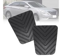 Cenei Plaquettes de Pédale d'embrayage Frein pour Hyundai Sonata Sonica Marcia NF i45, Caoutchouc Couvercle Plaquette Pédales Voiture Couvre Cache 2 Pièces
