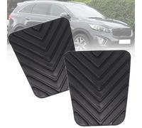 Cenei Plaquettes de Pédale d'embrayage Frein pour Kia Sorento BL XM UM 2002-2019, Caoutchouc Couvercle Plaquette Pédales Voiture Couvre Cache 2 Pièces