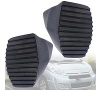 Cenei Plaquettes de Pédale d'embrayage Frein pour Peugeot Expert Jumpy G9 Dispatch 2007-2016, Caoutchouc Couvercle Plaquette Pédales Voiture Couvre Cache