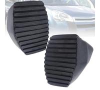 Cenei Plaquettes de Pédale d'embrayage Frein pour Peugeot Partner 207 208 301 307 308 508 2008 2007-2020, Caoutchouc Couvercle Plaquette Pédales Voiture Couvre Cache