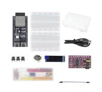 Cenei Robot de Chat Vocal AI ESP32-S3 Development Board Breadboard 3.5mm Audio Kit pour DeepSeek pour Un Robot Éducatif pour Étudiants