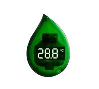 Cenei Thermomètre Autocollant pour Aquarium LCD Numérique Mini Thermomètres pour Aquarium Commutation Gratuite ℃/℉ Température Mètre 0-90 ℃