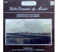 Cenek Pavlik, Czech Philharmonic Orchestra (Belohlavek) - Mozart - Violin Concertos Nos.3 & 5