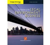 Cengage Advantage Books Foundations of the Legal Environment of Business by Marianne Arizona State University Jennings Marianne Jennings, (Auteur)