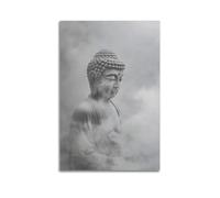CENGLIS Impression sur toile style Bouddhisme indien Bouddhisme - Décoration murale moderne - 50 x 75 cm - Style sans cadre