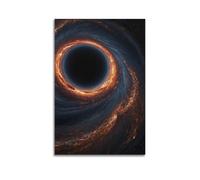 CENGLIS Poster supermassif pour chambre de garçon avec trou noir dans le coma Berenices, décoration murale moderne, sans cadre, 40 x 60 cm