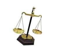 CENGPXGH Unique Vintage Justice Scale Ornement pour espaces de travail, A | Élégante statue de pesée de collection pour décoration élégante de maison et décoration de bureau