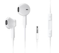 Cengxing Écouteurs Filaires Intra-Auriculaires Stéréo avec Microphone et Contrôle du Volume Casque Compatible avec iPhone 6 SE/Android/Xiaomi/Huawei/MP3/MP4 Tous Les appareils de 3,5 mm