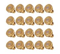 Cenifin Buses de brouillard en laiton 0 5 mm ouverture Pulvérisateurs de refroidissement haute performance avec joints toriques pour serres Utilisation prévention de la poussière 20 pièces