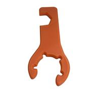 Cenifin Clé cylindrique légère - Ergonomique - Réglable - Pour le camping, l'entretien de la voiture et les accessoires de soudage - Clé de contrôle de gaz d'urgence