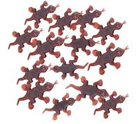 Cenifin Lot de 100 fautes artificielles de cafards flexibles pour Halloween Tricks Ornement et divertissement pour enfants Gadgets de fête