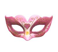 Cenifin Luxueuse fille Demi-couverture du visage vénitien Carnaval Paillettes Eyemask pour mascarade soirée bal et fête à thème Costume de carnaval vénitien