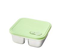 Cenifin Récipient à déjeuner anti-fuite Boîte en acier inoxydable avec salade de fruits portable Récipient alimentaire pour la boîte à divide portable avec couvercle
