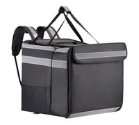 Cenifin Sac à dos isolé avec base renforcée pour une livraison sûre des repas. Utilisation commerciale. Paquet de livraison pour aliments chauds