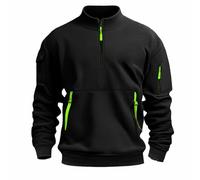 Cenlang Hoodie Homme Sweat A Capuche Homme Zippé Orange Pull XL Sweats à Capuche Mode Veste Hiver Polo Manche Longue Veste Vetement Sport Action Et Reaction Light Effectveste Grande Taille Sweat XXXL