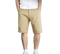 Cenlang Pantalon Short Short en Lin Homme Bermuda Lin Homme Shorts Pantalon éTé Combi Volley
