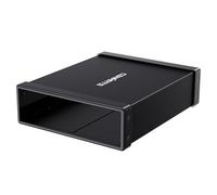 CENMATE Boîtier en aluminium pour lecteur Blu-Ray/CD/DVD SATA 5,25", 3 hôtes USB, boîtier de disque dur USB 3.0