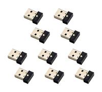 CENMEN 10Pcs USB Mouse Jiggler, IndéTectable Automatic Computer Mouse Mover Jiggler, Maintient L'Ordinateur ÉVeillé, Simule Le Mouvement de la Souris