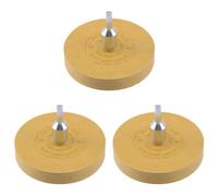 CENMEN 3 x Décalcomanies de voiture pneumatique en caoutchouc pour enlever la colle de roue, racloir, plaque de peinture, outil de polissage