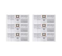 CENMEN 6X Sac Universel pour Poussière Sec Accessoire de Remplacement pour Aspirateur de 5 A 8 Convient pour 90661 906-61 9066100