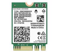 CENMEN Carte WiFi AX210NGW, Module sans Wi-FI 6E 11AX Extensible Jusqu'à 6 GHz -MIMO Adaptateur RéSeau Interne -Bande + Bluetooth 5.2