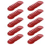 CENMEN Ensemble de Air Hockey Rouge (80 Pcs. Rondelle de 63 mm)