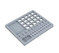 CENMEN Kit de lubrification pour commutateurs de clavier, coussinets de sourdine pour clavier mécanique remplaçable à chaud, gris clair
