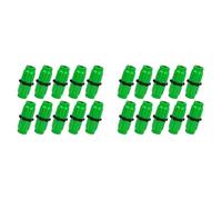 CENMEN Kit de réparation de tuyau d'arrosage extensible, 20 pièces de tuyau double canal femelle, connecteurs mâles, poches pour tuyau d'arrosage de 1,9 cm, 1,5 cm