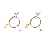 CENMEN KIT0422 Lot de 2 sondes thermocouple de rechange pour gril à bois D2 PRO 575/780 et Ironwood 650/885