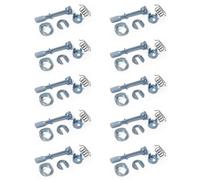 CENMEN Lot de 10 kits de réparation de cylindre de serrure de porte avant gauche ou droite pour 6N1 6N2 1997-2002 1995-2003 6K4 837 223A