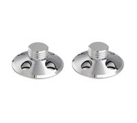 CENMEN Lot de 2 stabilisateurs de disque équilibré CD en métal audio LP vinyle platine stabilisateur de disque en métal pour lecteur de disque Hi-Fi