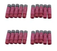 CENMEN Lot de 20 connecteurs rapides PTA-2022 rouge et gris